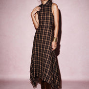 Asymmetric Midi Dress