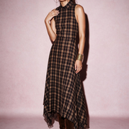 Asymmetric Midi Dress