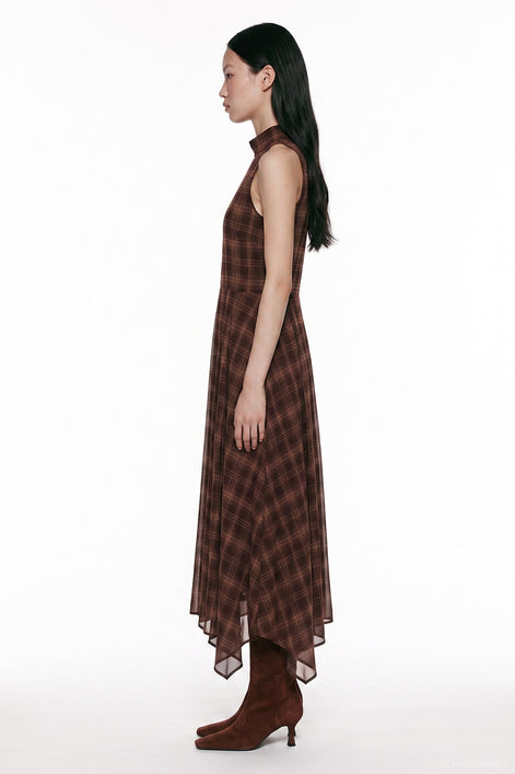 Asymmetric Midi Dress