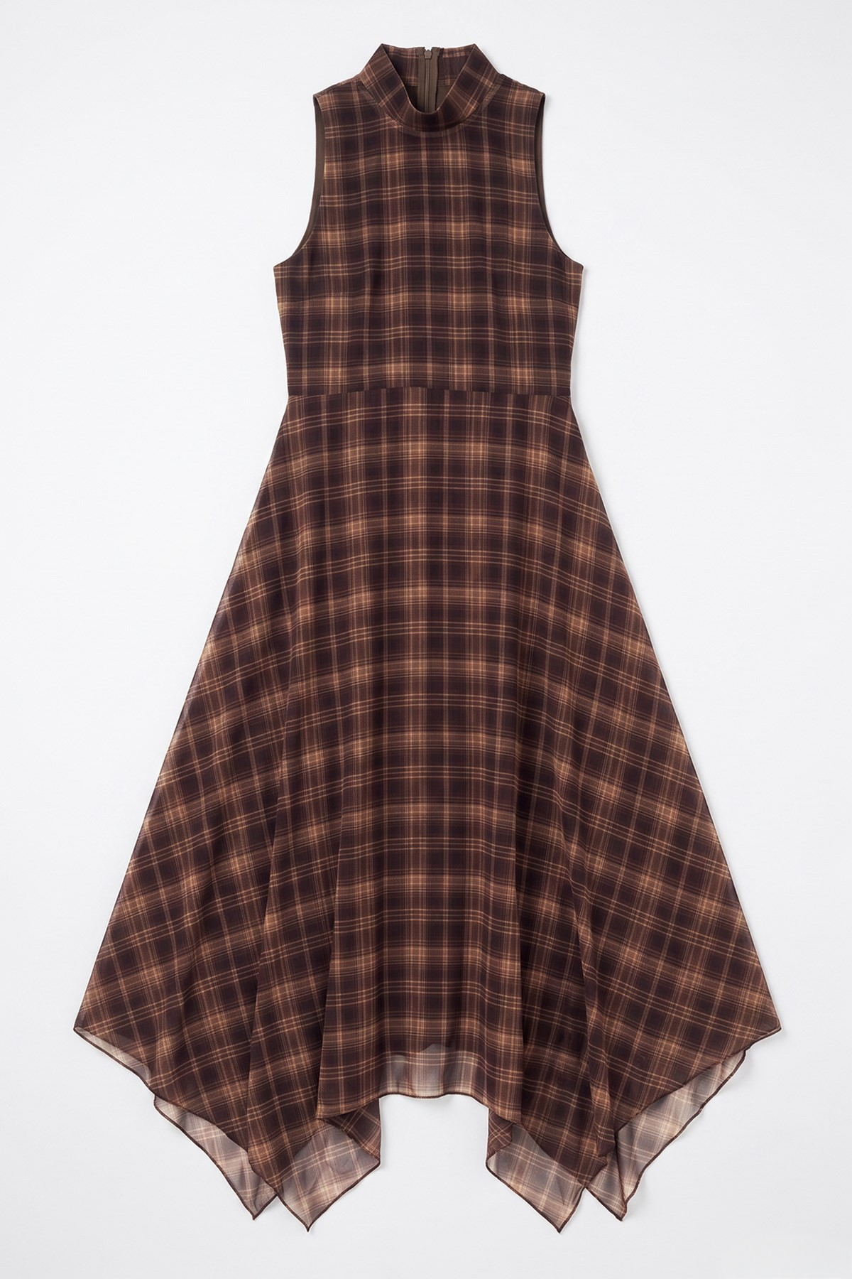 Asymmetric Midi Dress