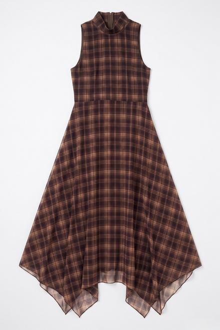 Asymmetric Midi Dress