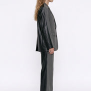 Oversized Single-Button Jacket