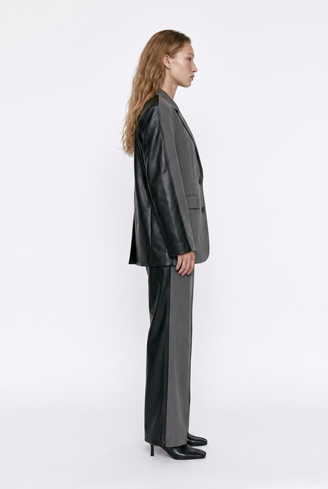 Oversized Single-Button Jacket