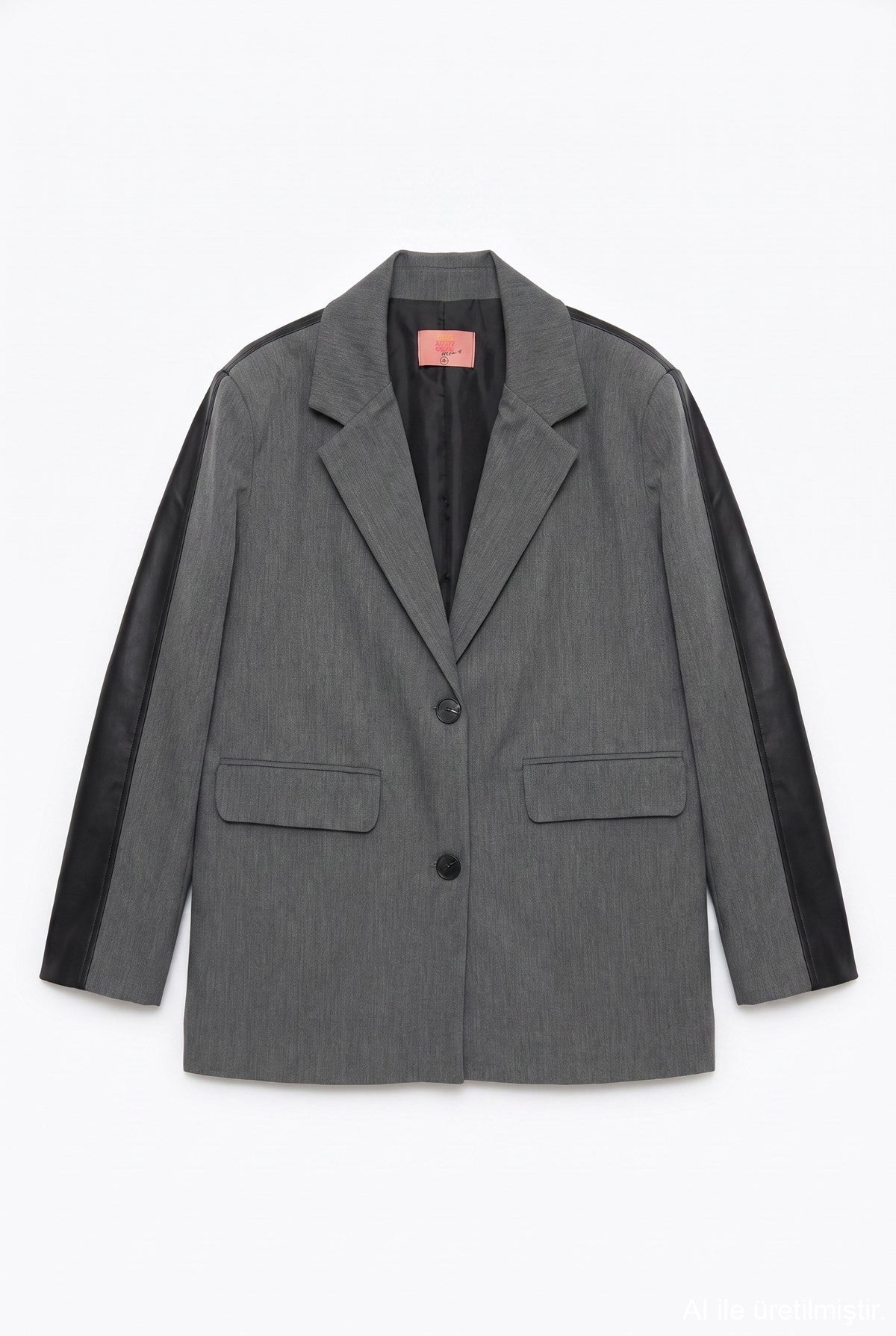 Oversized Single-Button Jacket