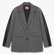 Oversized Single-Button Jacket