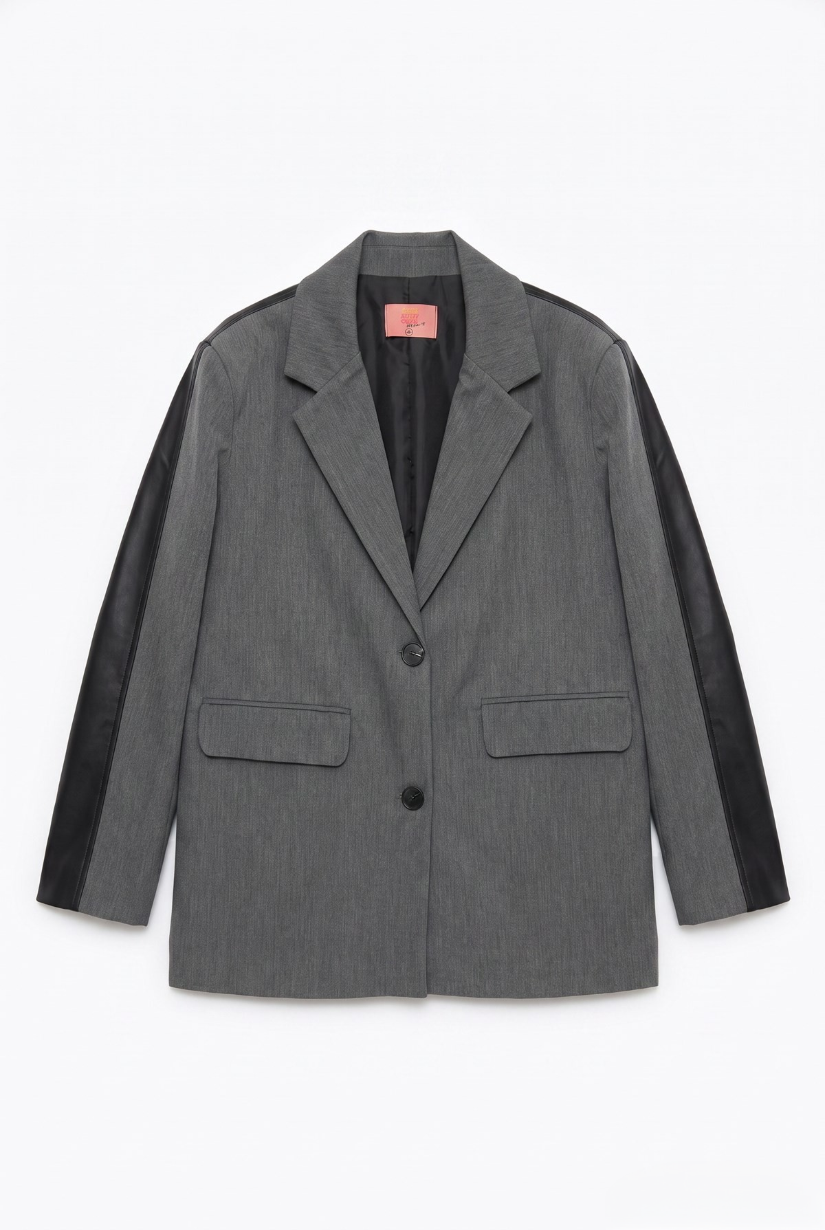 Oversized Single-Button Jacket